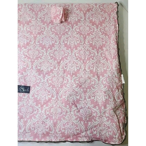 Kids N Such Carseat Cover Pink Demask - Picture 5 of 7